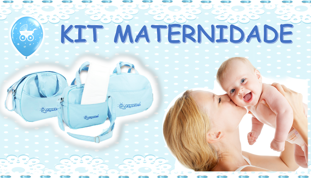 kit bolsas maternidade 3 peças kit maternidade mamãe e bebê