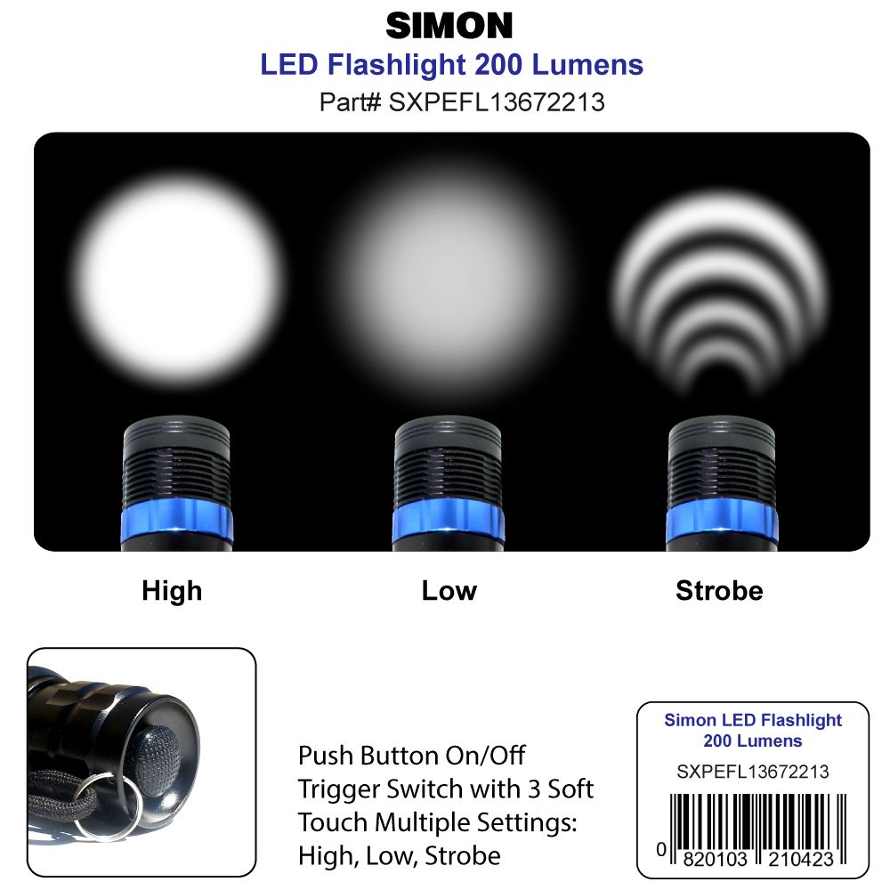 Simon XPE Light Beam Modes