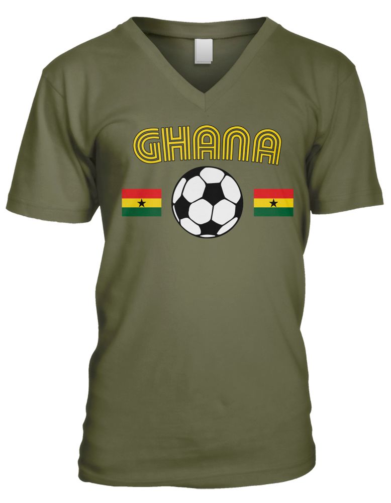 Details about   Ghana National Country Pride The Black Stars Soccer Football Juniors T-shirt