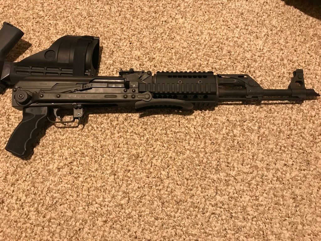Century AKs C39V2, M70AB2T Underfolder, Mini Draco with Upgrades