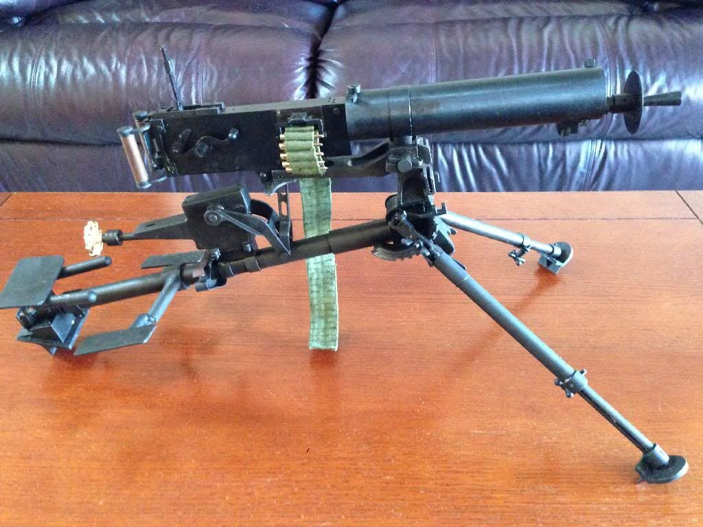 Metal Scale Replica of Browning M1917A1 and Maxim Machine Guns - AR15.COM